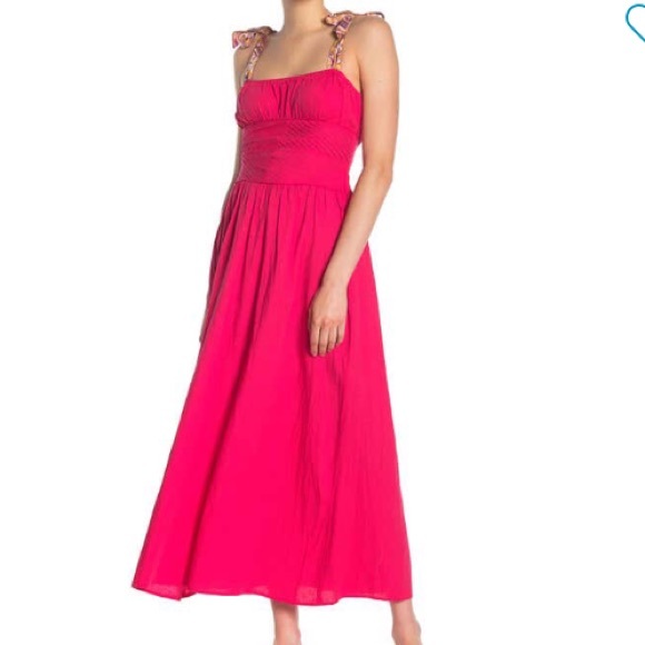 New w/tags Free People Midi dress - Picture 2 of 6